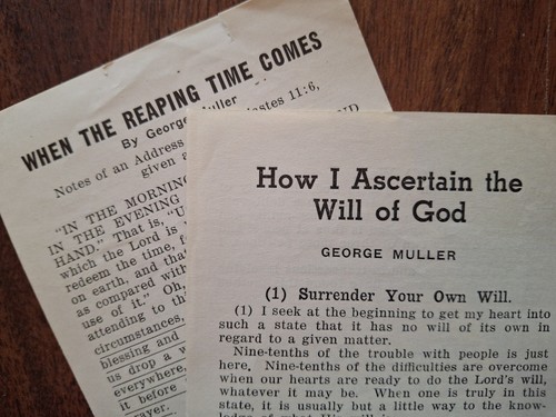 George muller tracts 2 - muller,