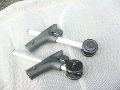 Wheelchair balance wheels
