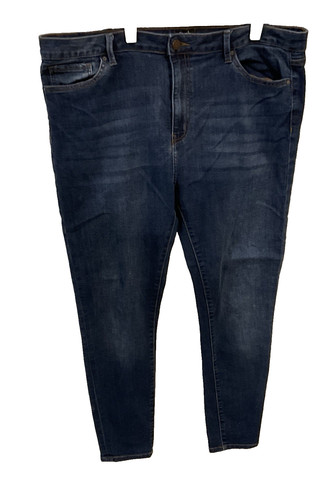 Simple society denim blue - society,