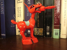 Gantoy orange red donkey with