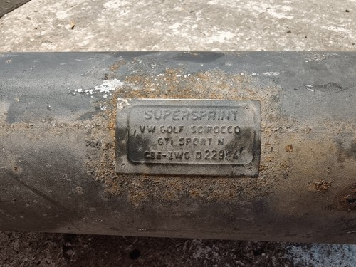 Super sprint exhaust back - sprint,