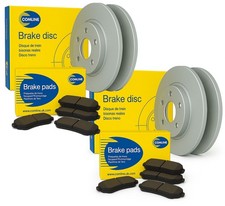 Comline Front + Rear Brake Discs + Pads Fits Citroen C2 C2 Enterprise C3