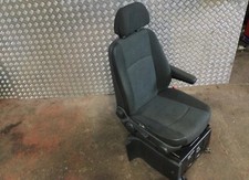 MERCEDES VITO W639 FRONT DRIVER SIDE SEAT WITH BASE AND ARM REST CLOTH 2011