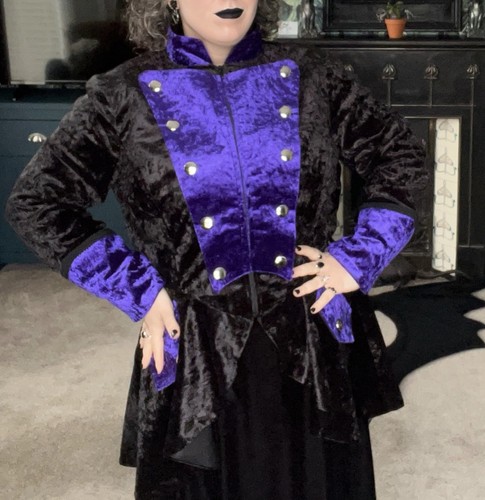 Whitby goth handmade coat - goth,