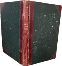 1958 Vintage Ledger Accounts