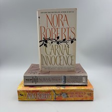 Nora Roberts Book Bundle x 3 Romance Love Paperback Fiction Private Scandals