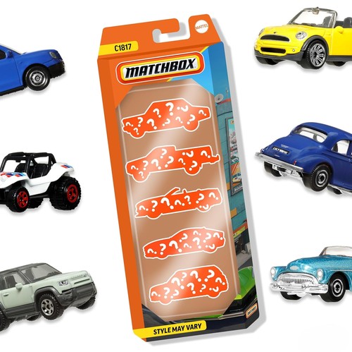 Matchbox pack toy - 5-pack, cars