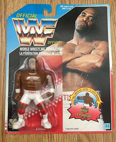 Wwf hasbro virgil moc dual - wwf,