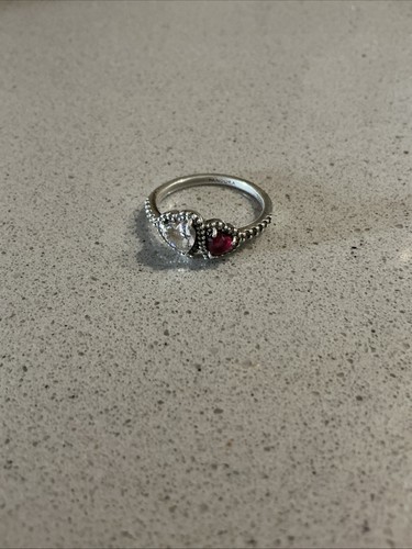 Ladies double heart pandora - double,