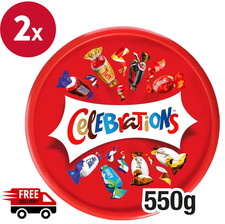 2X 550g Celebrations Milk