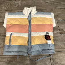 Reversible Puffer Cropped Vest