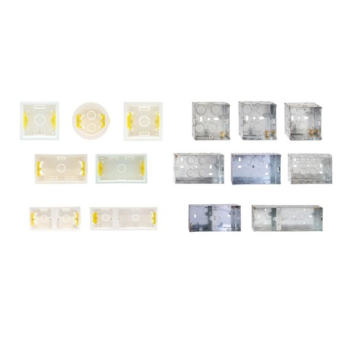 Electrical back boxes dry - electrical,