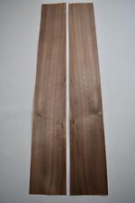 American Walnut Veneer - 2 Consecutive REAL WOOD Sheets - 810mm x 120mm