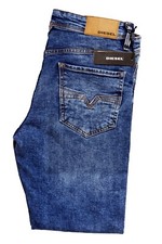 Men's Diesel Waykee Denim random Blue Jeans W:32 to 38,L: 30,32