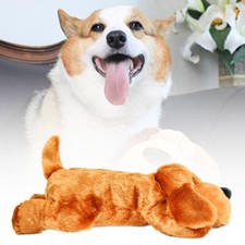 Soft Plush Puppy Toy with Heartbeat /Pet Sleeping Aid Buddy Calming Training