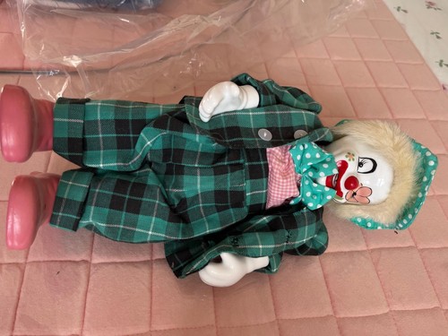 Clown porcelain doll