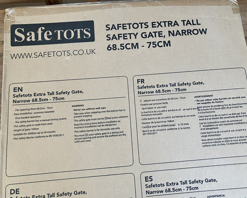 Safetots safety gate extra - safetots,