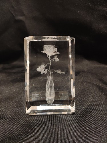 Laser engraved crystal - laser,