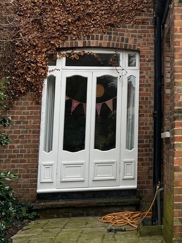 Solid timber french doors - timber,