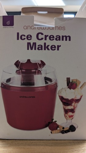 Ice cream maker andrew james - ice,