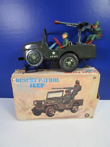 Vintage desert patrol - desert, tin