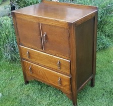 Antique oak Tallboy drawers