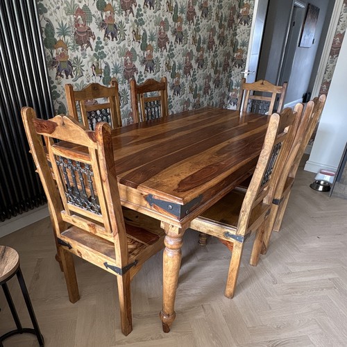 Jali sheesham wooden dining - jali,