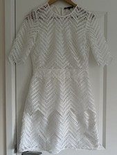 Maje Rosalba White Cutout Lace