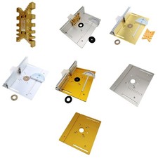 Aluminum Router Table Insert Plate Miter Gauge For Woodworking Benches Table