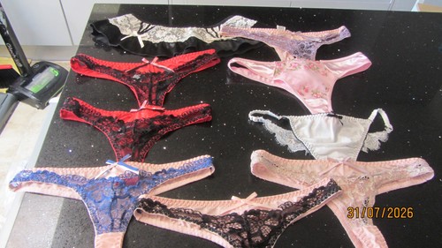 Job lot thongs - thongs, size