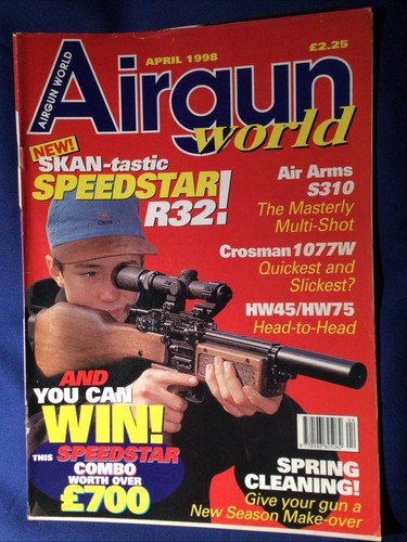 Airgun world april - april, 1998.