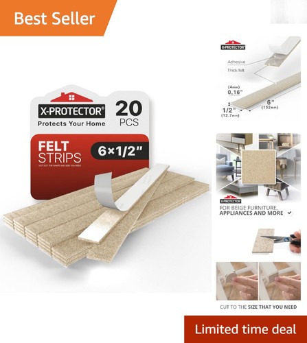 Pcs felt strips - 20,