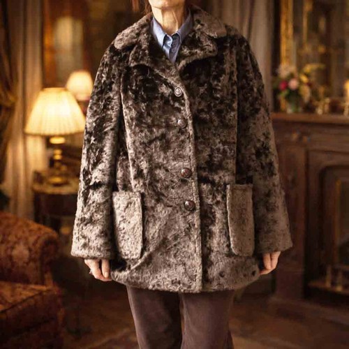 Vintage 60s cool - brown, grey