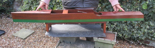 50inch mahogany launch bassett