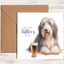 Bearded Collie Father's Day
