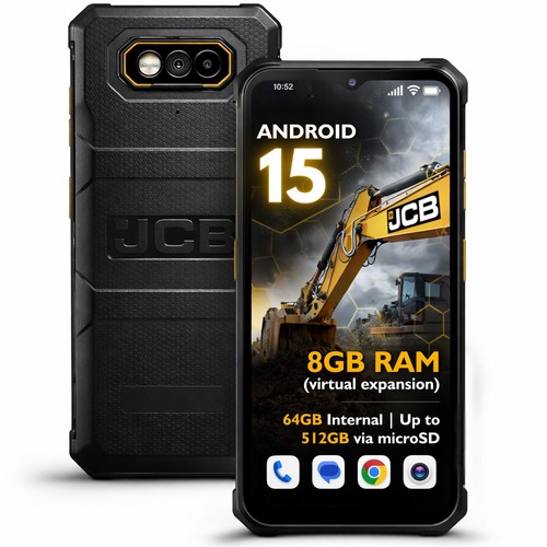 Jcb toughphone e10 black - jcb,