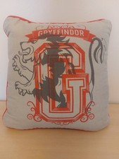 Small Gryffindor Harry Potter Crest Red and White 10" Square Cushion