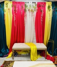 Wedding , Mehendi , Nikkah ,Stage & Backdrops For Hire (YELLOW CANARY STAGE )