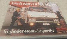 Jul 1982 TOYOTA DYNA  TRUCK Australian Sales Leaflet 