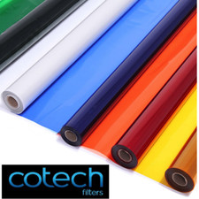Heat Resistant Colour Transparent Acetate Gel Sheet Crafts Lighting 122cm x 28cm