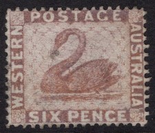 WESTERN AUST. 1876-81 6d
