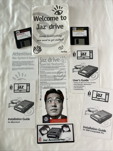Vintage iomega zip 1gb - vintage,