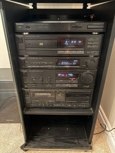 Vintage 90s technics hifi - vintage,