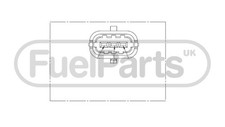 Camshaft Position Sensor fits VAUXHALL CORSA C, D 1.0 1.2 1.4 1.6 2000 on FPUK