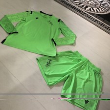 Macron Motherwell Long Sleeve Shirt & Shorts Adult Sz M Football Club