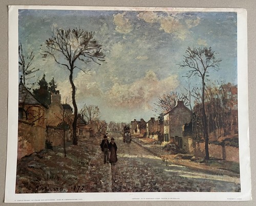 Vintage camille pissarro - vintage, "a