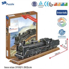 Pacific Steam Locomotive 3D