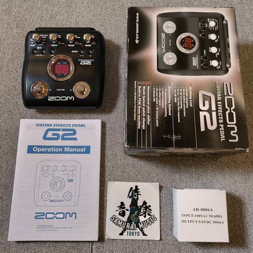 Zoom electric guitar - g2,