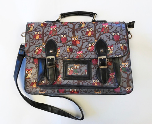 Moda grey owl satchel - moda,