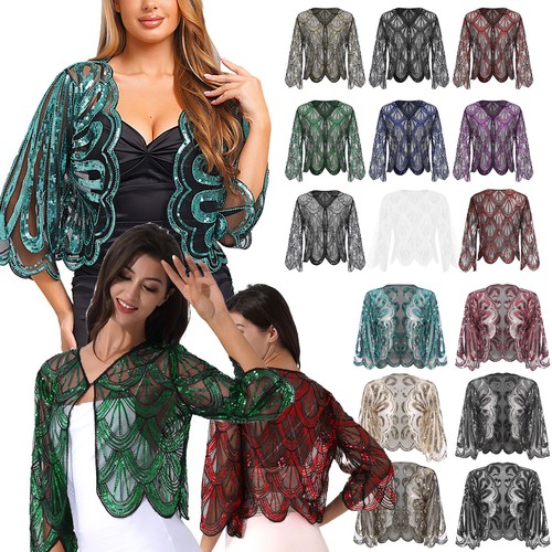 Women sparkle glitter shrug - glitter,